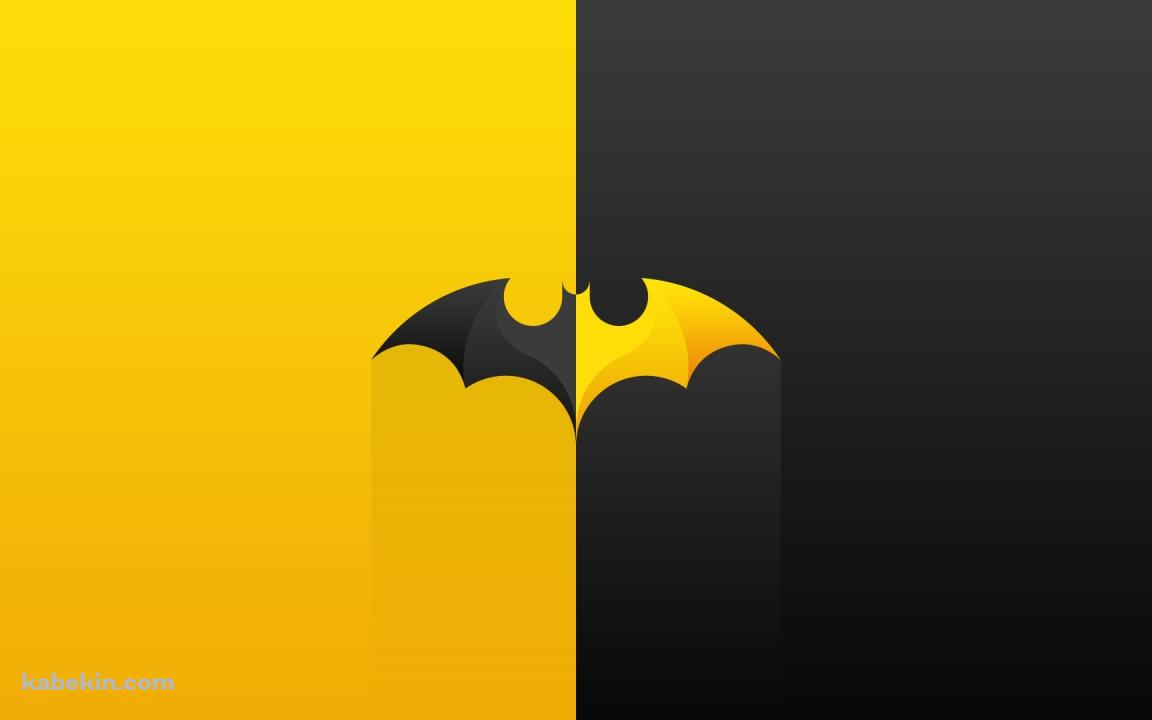 バットマン / ロゴ / 黒 / 黄色の壁紙(1152px x 720px) 高画質 PC・デスクトップ用
