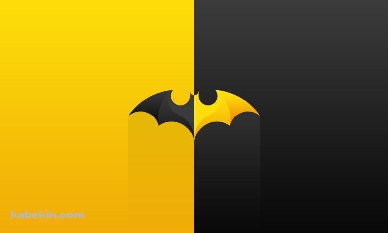 バットマン / ロゴ / 黒 / 黄色の壁紙(800px x 480px) 高画質 PC・デスクトップ用