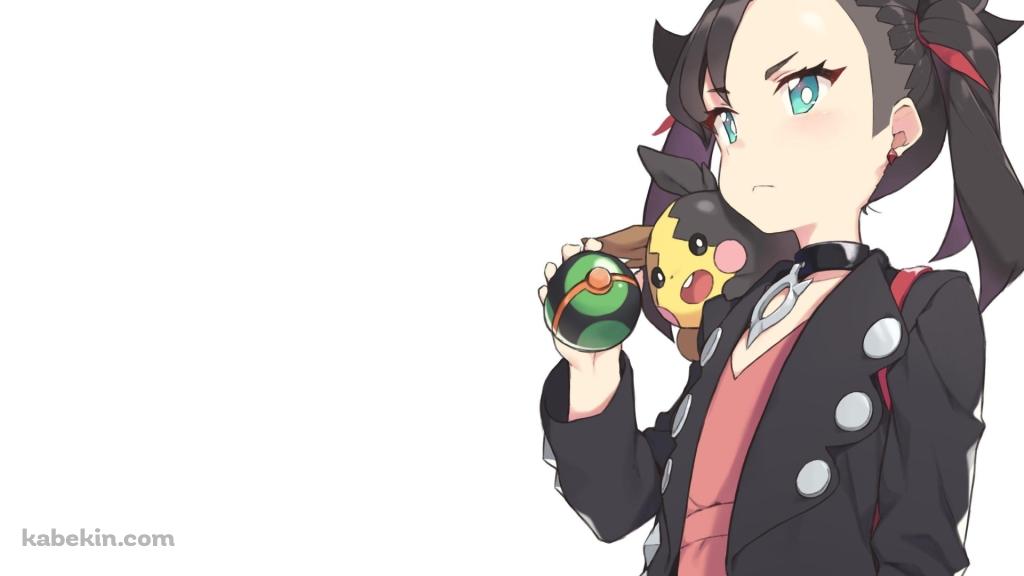 ポケットモンスターソード・シールド / かわいいマリィ / ポケモントレーナーの壁紙(1024px x 576px) 高画質 PC・デスクトップ用