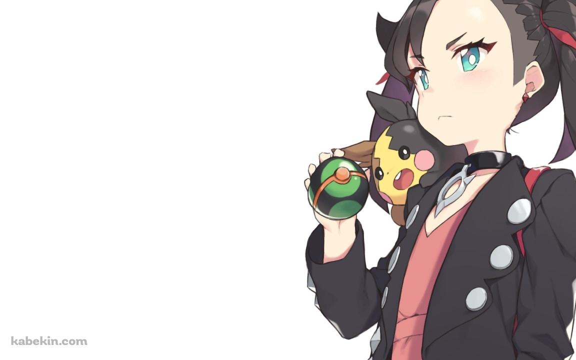 ポケットモンスターソード・シールド / かわいいマリィ / ポケモントレーナーの壁紙(1152px x 720px) 高画質 PC・デスクトップ用