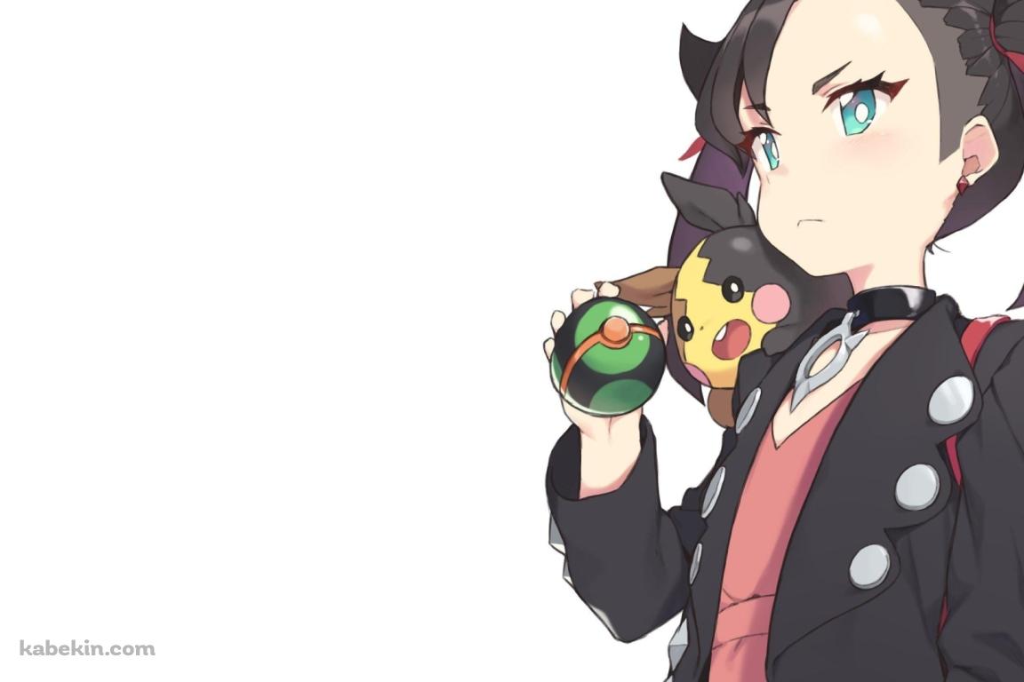 ポケットモンスターソード・シールド / かわいいマリィ / ポケモントレーナーの壁紙(1152px x 768px) 高画質 PC・デスクトップ用