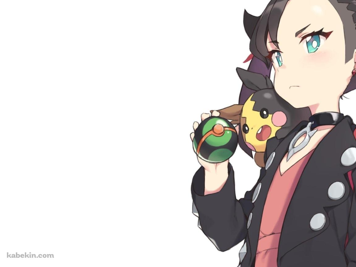 ポケットモンスターソード・シールド / かわいいマリィ / ポケモントレーナーの壁紙(1152px x 864px) 高画質 PC・デスクトップ用