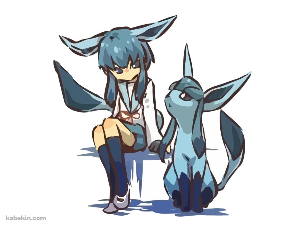 ポケットモンスター / ポケモン / グレイシア / ファンアートの壁紙(1152px x 864px) 高画質 PC・デスクトップ用