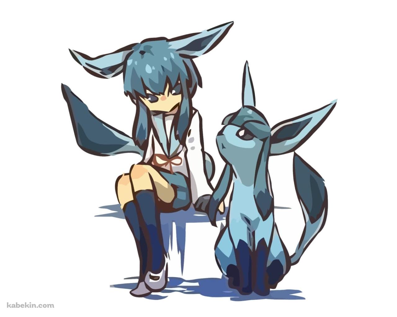 ポケットモンスター / ポケモン / グレイシア / ファンアートの壁紙(1280px x 1024px) 高画質 PC・デスクトップ用