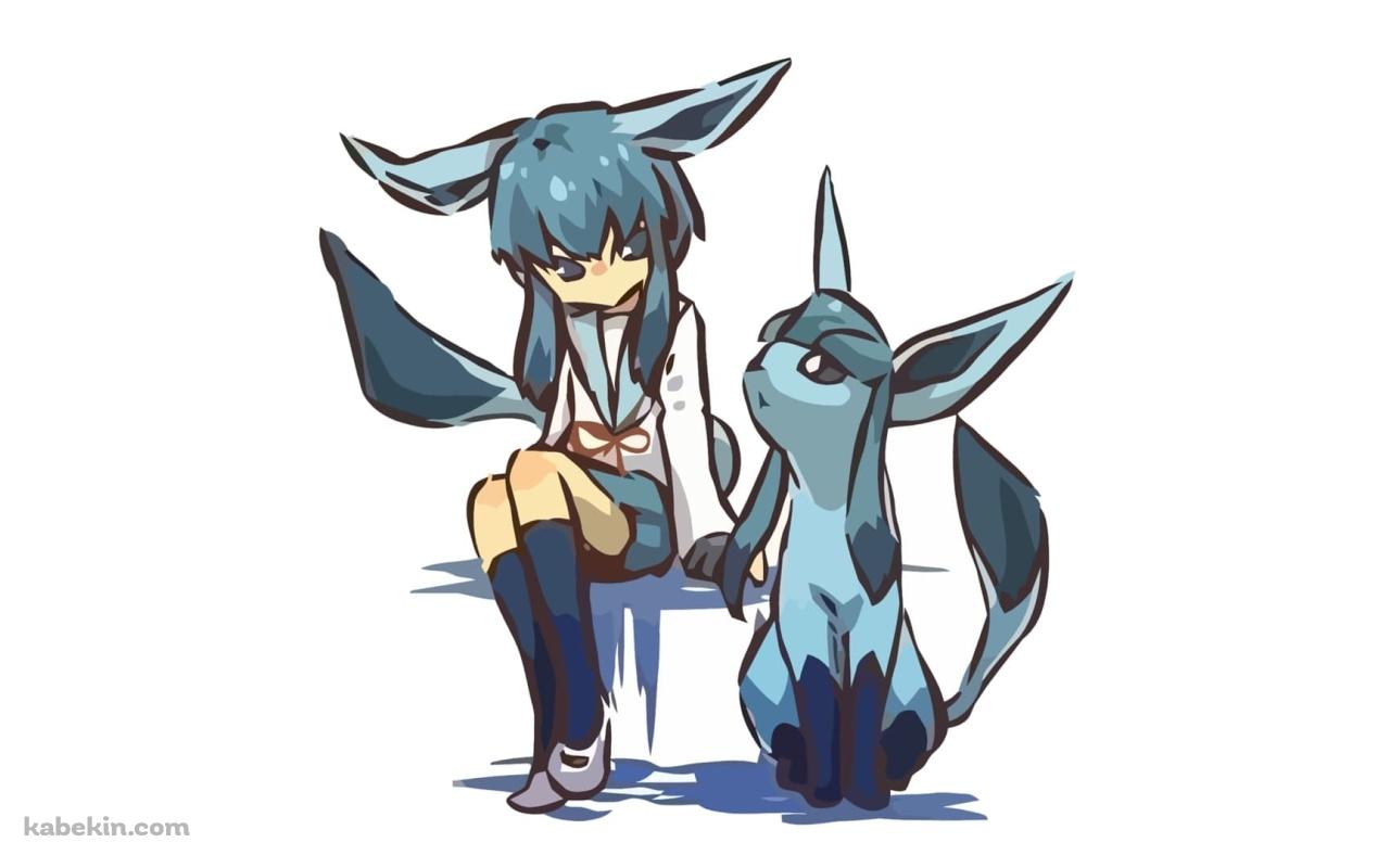 ポケットモンスター / ポケモン / グレイシア / ファンアートの壁紙(1280px x 800px) 高画質 PC・デスクトップ用