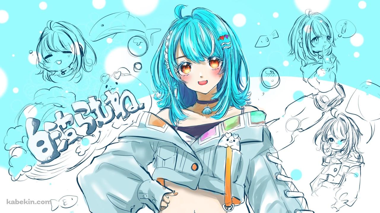 かわいい白波らむね / ぶいすぽっ！の壁紙(1280px x 720px) 高画質 PC・デスクトップ用