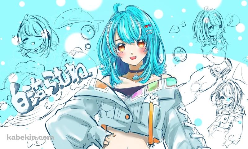 かわいい白波らむね / ぶいすぽっ！の壁紙(800px x 480px) 高画質 PC・デスクトップ用