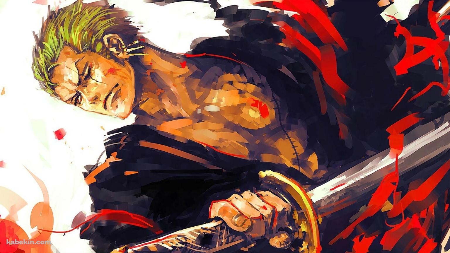 ロロノア・ゾロ / ラフスケッチ / ONE PIECEの壁紙(1536px x 864px) 高画質 PC・デスクトップ用