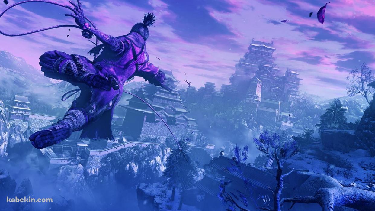 SEKIRO / 青の壁紙(1242px x 698px) 高画質 PC・デスクトップ用