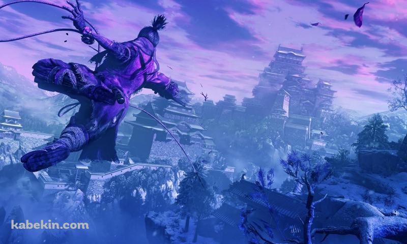 SEKIRO / 青の壁紙(800px x 480px) 高画質 PC・デスクトップ用