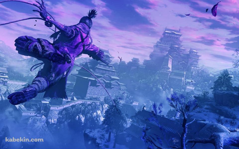 SEKIRO / 青の壁紙(960px x 600px) 高画質 PC・デスクトップ用