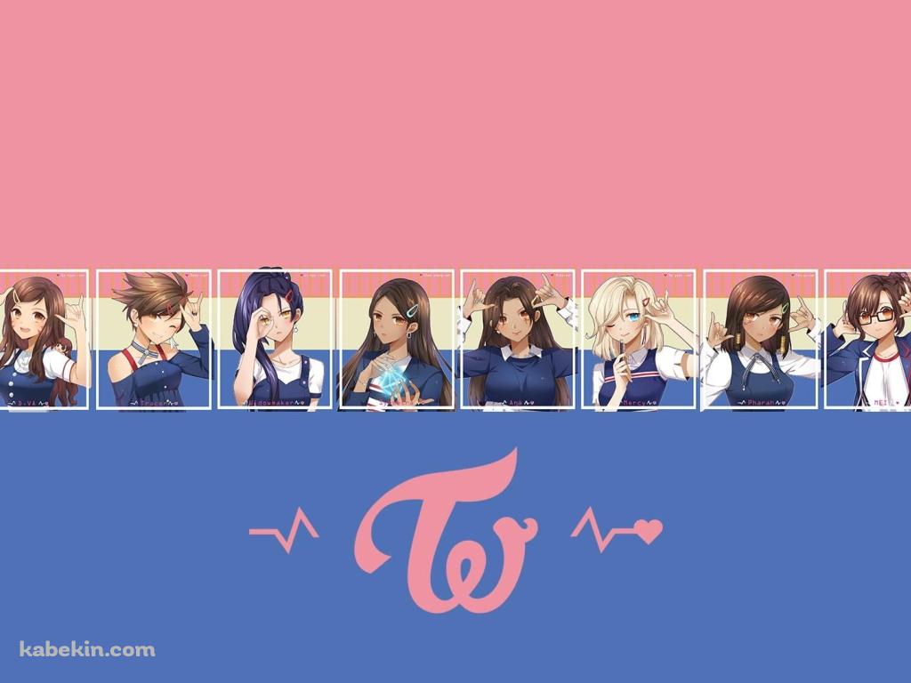 TWICE / ナヨン / モモ / サナ / ツウィ / ジヒョ / ミナ / ジョンヨン / チェヨン / ダヒョンの壁紙(1024px x 768px) 高画質 PC・デスクトップ用