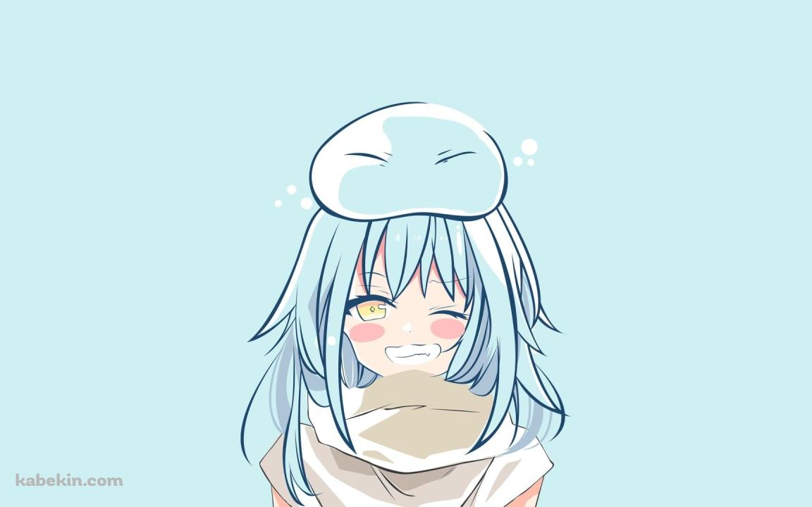 ウィンクするリムル=テンペスト / 転生したらスライムだった件 / 転スラの壁紙(1152px x 720px) 高画質 PC・デスクトップ用
