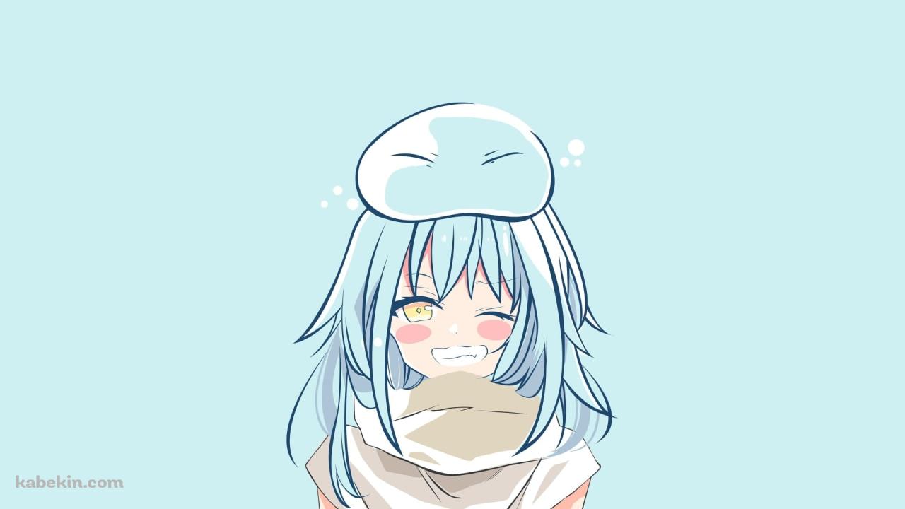 ウィンクするリムル=テンペスト / 転生したらスライムだった件 / 転スラの壁紙(1280px x 720px) 高画質 PC・デスクトップ用