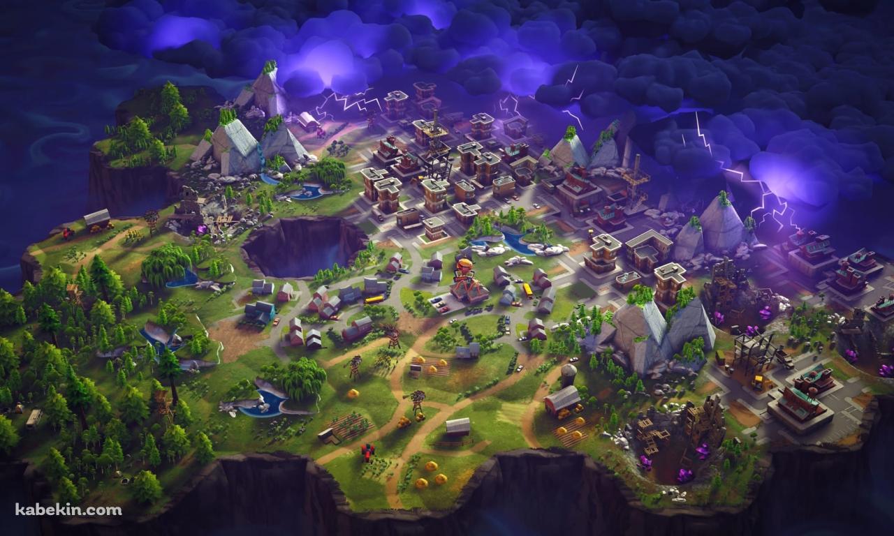 フォートナイト / Fortnite / マップの壁紙(1280px x 768px) 高画質 PC・デスクトップ用