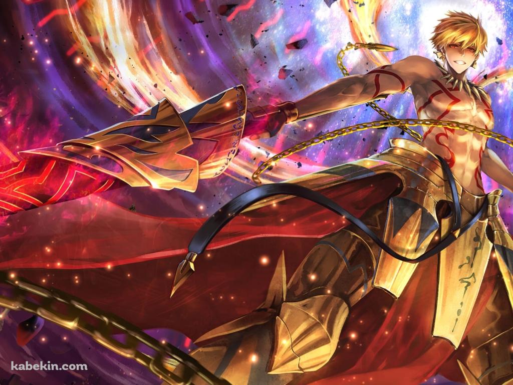 Fate かっこいいギルガメッシュ サーヴァントの壁紙(1024px x 768px) 高画質 PC・デスクトップ用