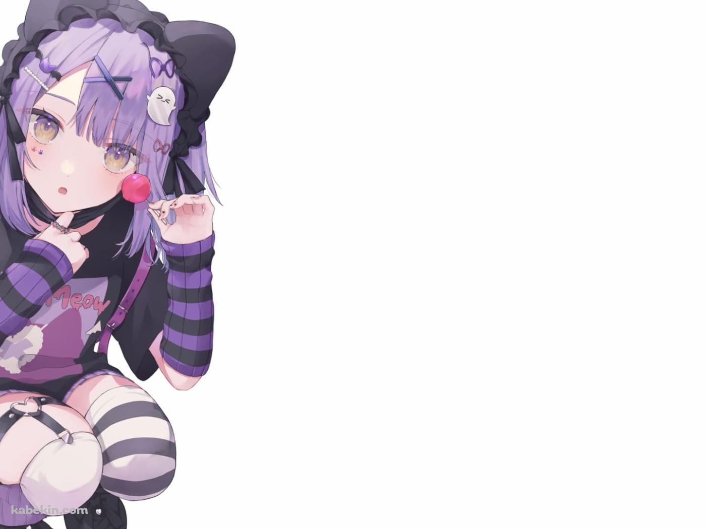 かわいい紫宮るな / ぶいすぽっ！ / バーチャルライバーの壁紙(1400px x 1050px) 高画質 PC・デスクトップ用