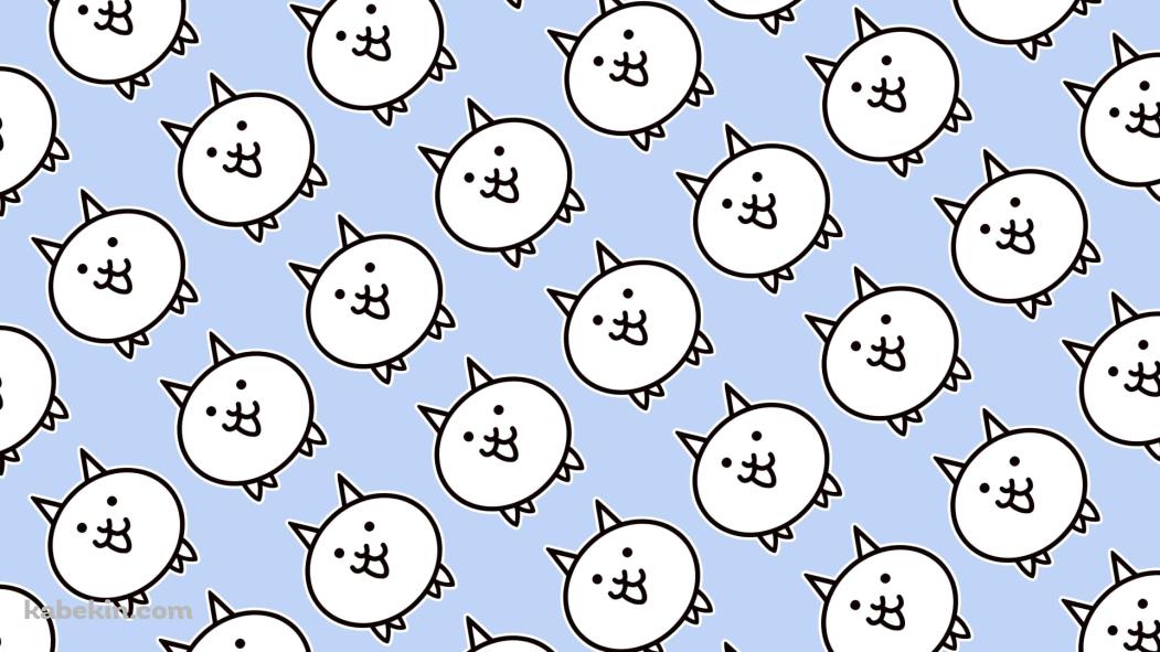 にゃんこ大戦争 青の壁紙(1051px x 591px) 高画質 PC・デスクトップ用