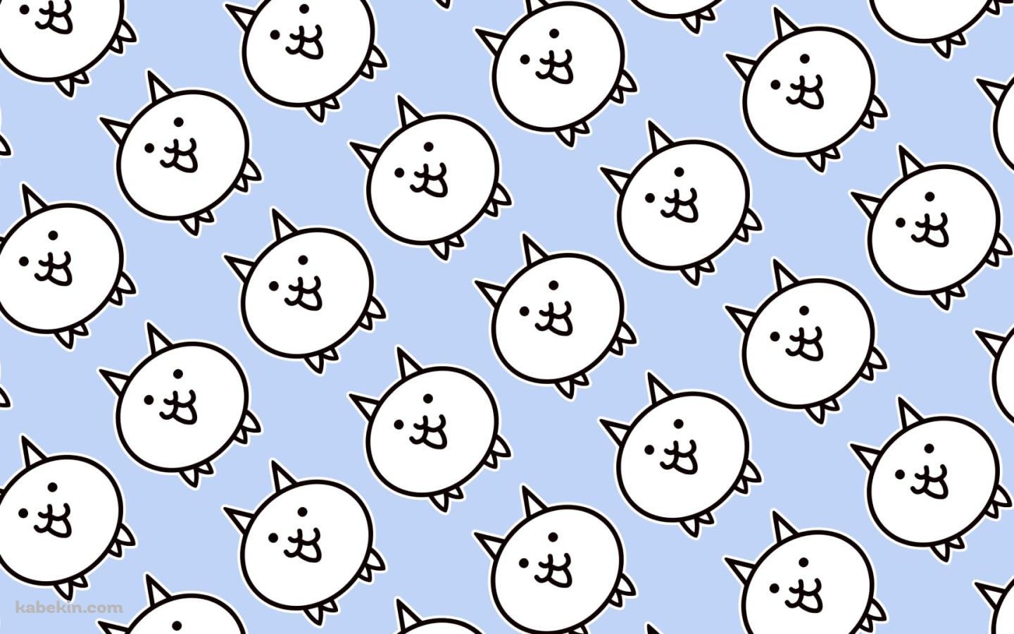にゃんこ大戦争 青の壁紙(1440px x 900px) 高画質 PC・デスクトップ用