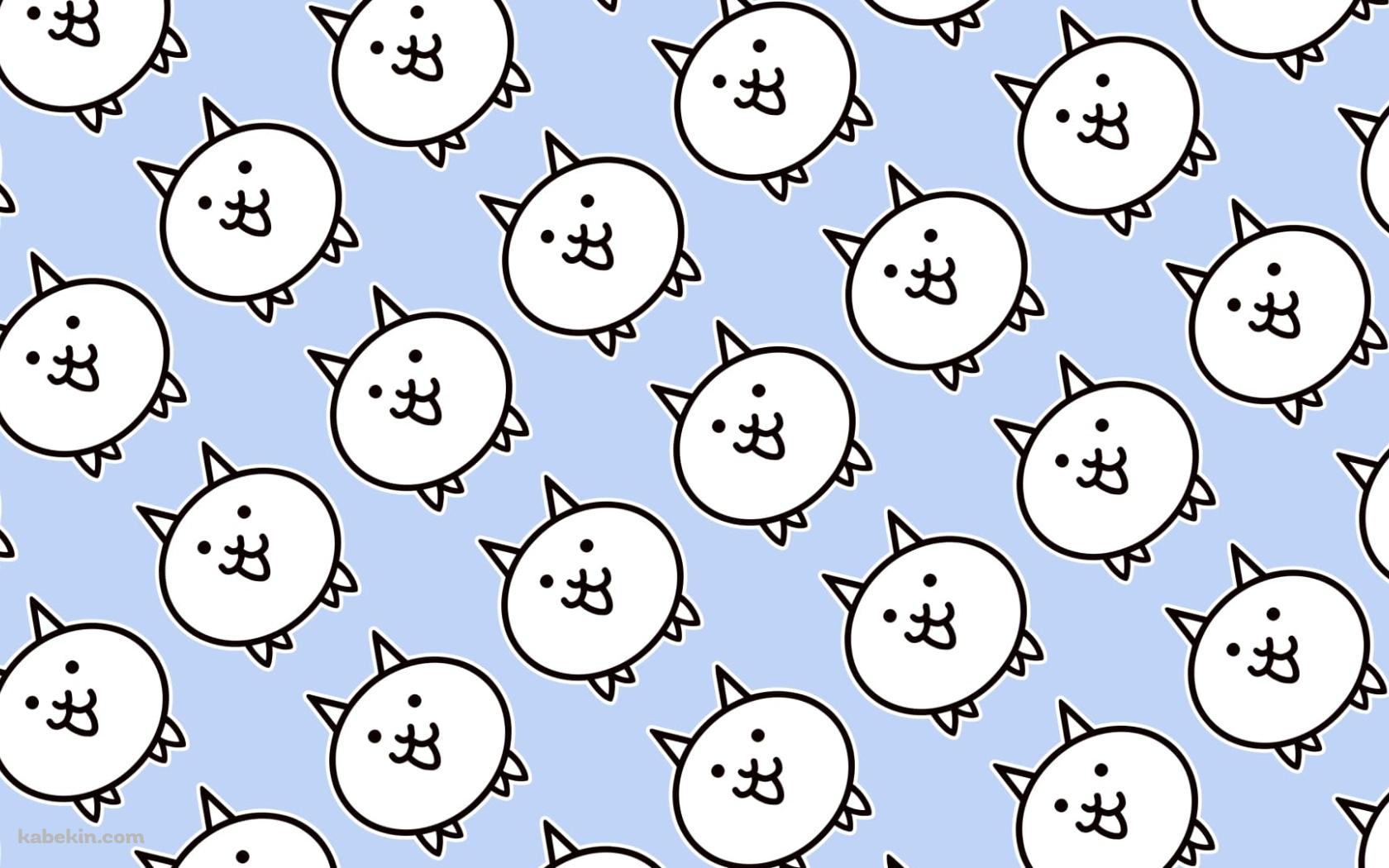にゃんこ大戦争 青の壁紙(1680px x 1050px) 高画質 PC・デスクトップ用