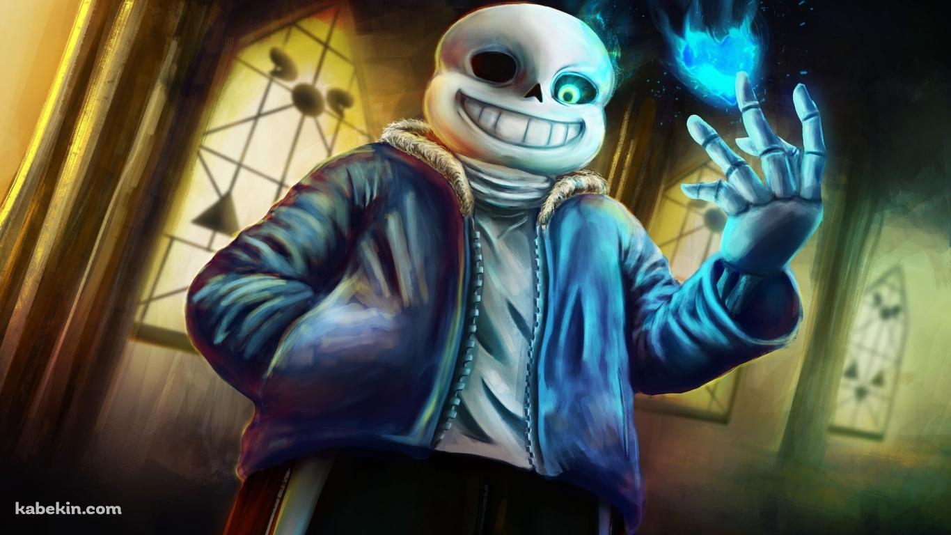 かっこいいサンズ / UNDERTALE / アンダーテールの壁紙(1366px x 768px) 高画質 PC・デスクトップ用