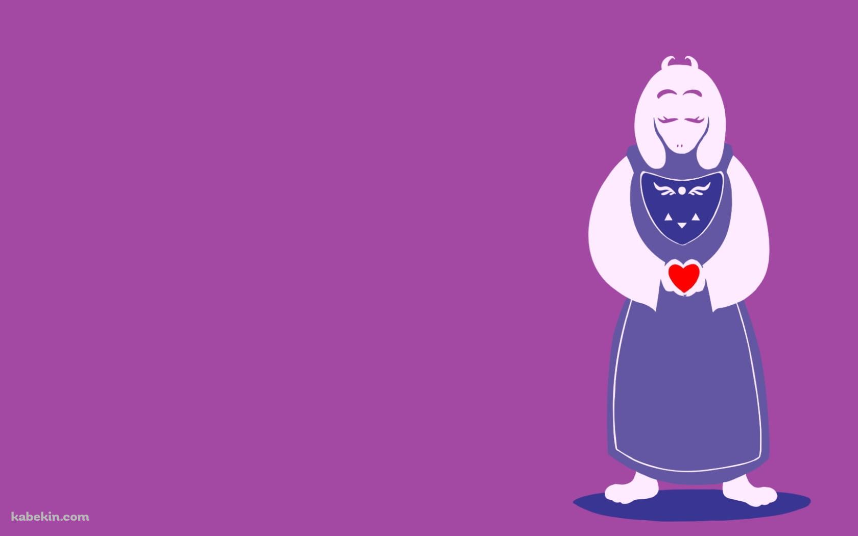 トリエル / ベクター / UNDERTALE / アンダーテールの壁紙(1680px x 1050px) 高画質 PC・デスクトップ用