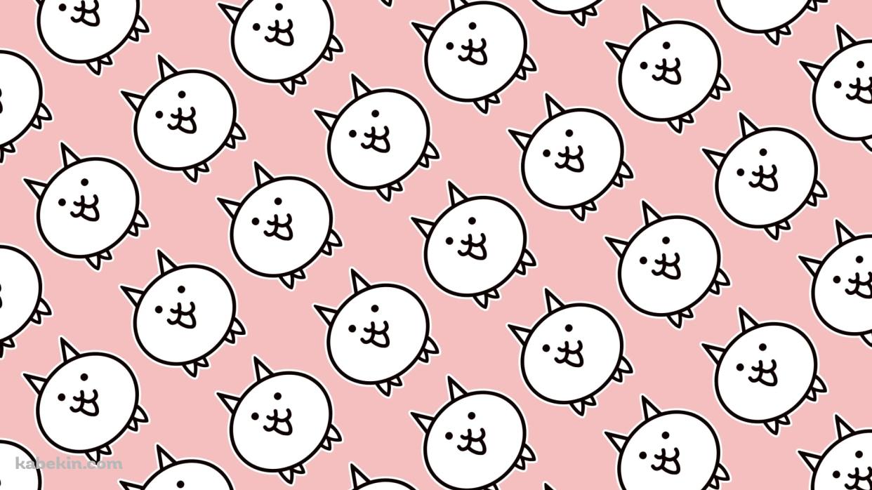 にゃんこ大戦争 ピンクの壁紙(1242px x 698px) 高画質 PC・デスクトップ用