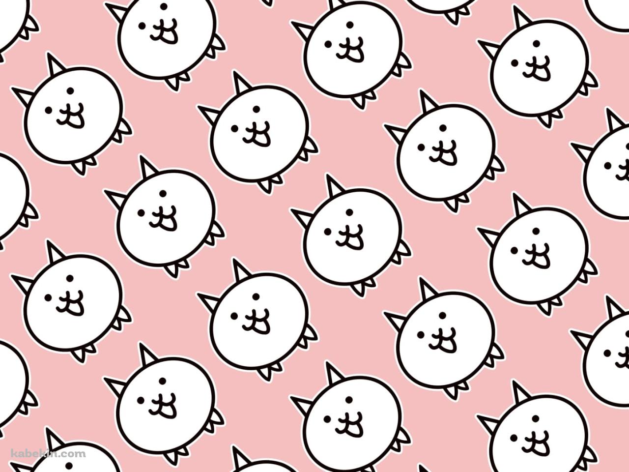 にゃんこ大戦争 ピンクの壁紙(1280px x 960px) 高画質 PC・デスクトップ用