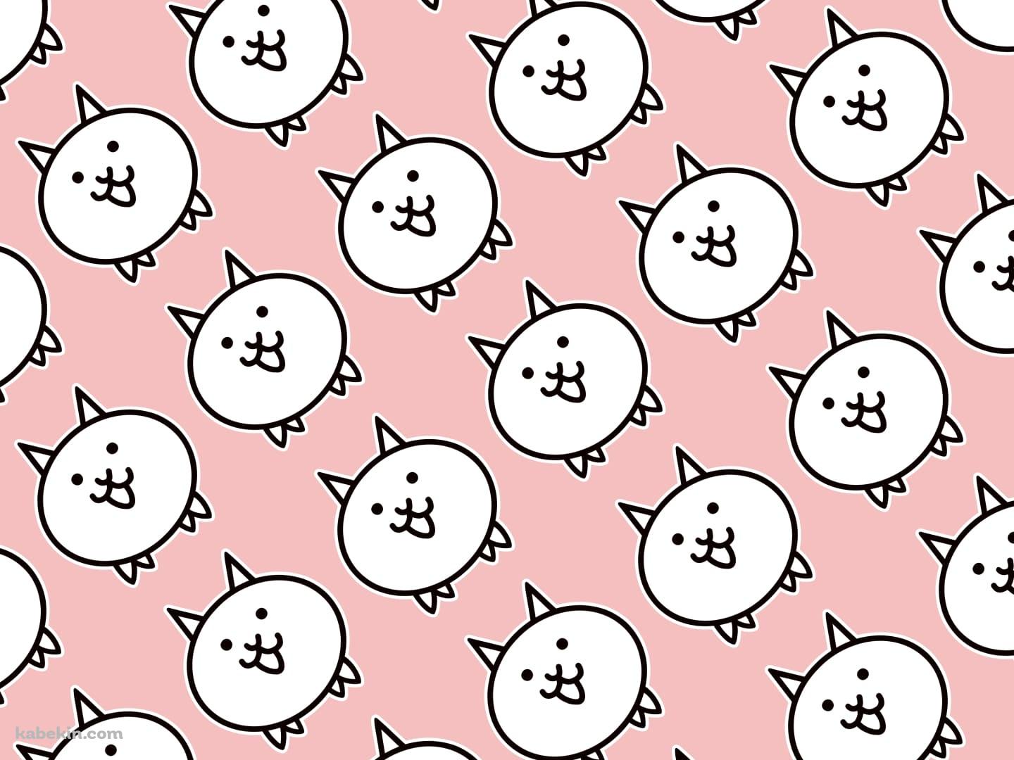 にゃんこ大戦争 ピンクの壁紙(1440px x 1080px) 高画質 PC・デスクトップ用