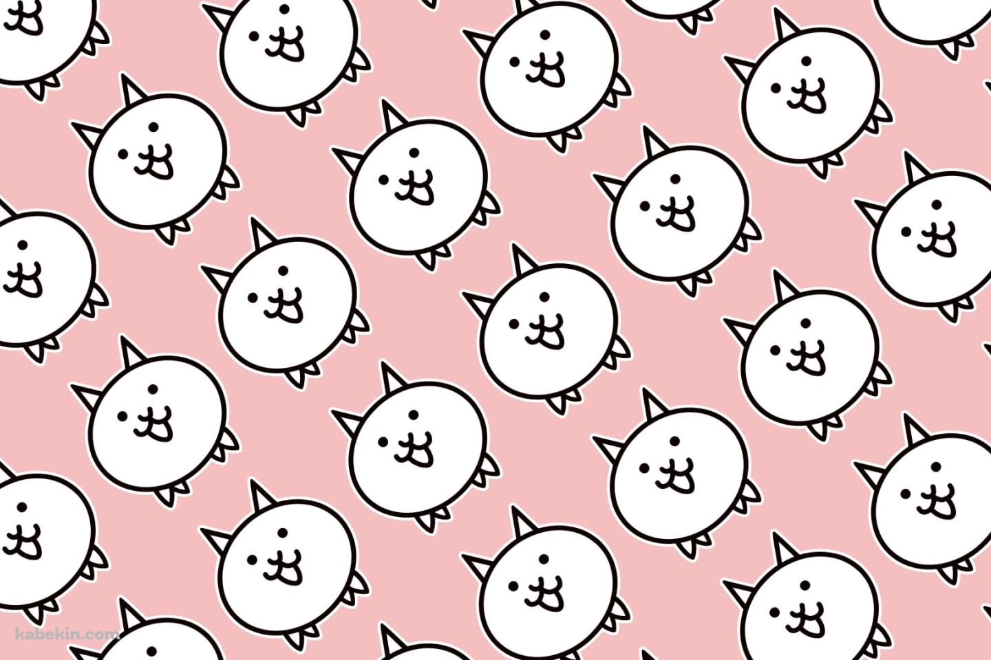 にゃんこ大戦争 ピンクの壁紙(1440px x 960px) 高画質 PC・デスクトップ用