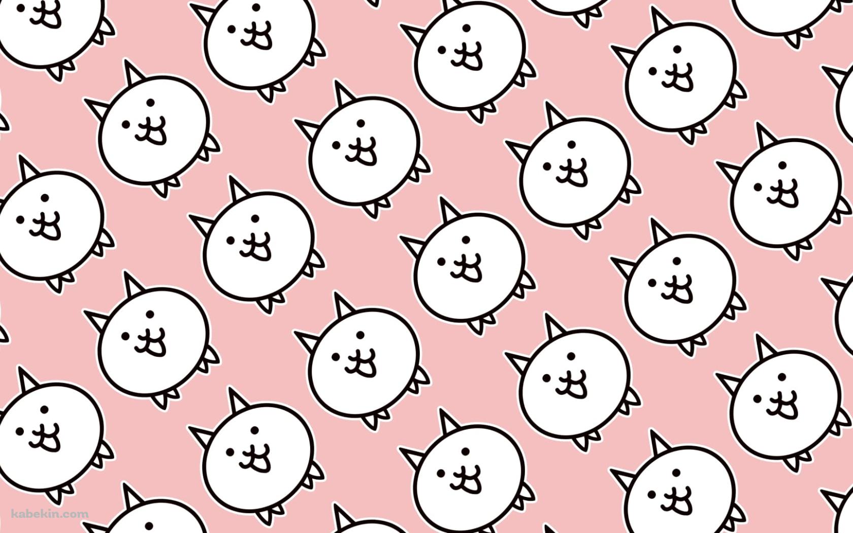 にゃんこ大戦争 ピンクの壁紙(1680px x 1050px) 高画質 PC・デスクトップ用