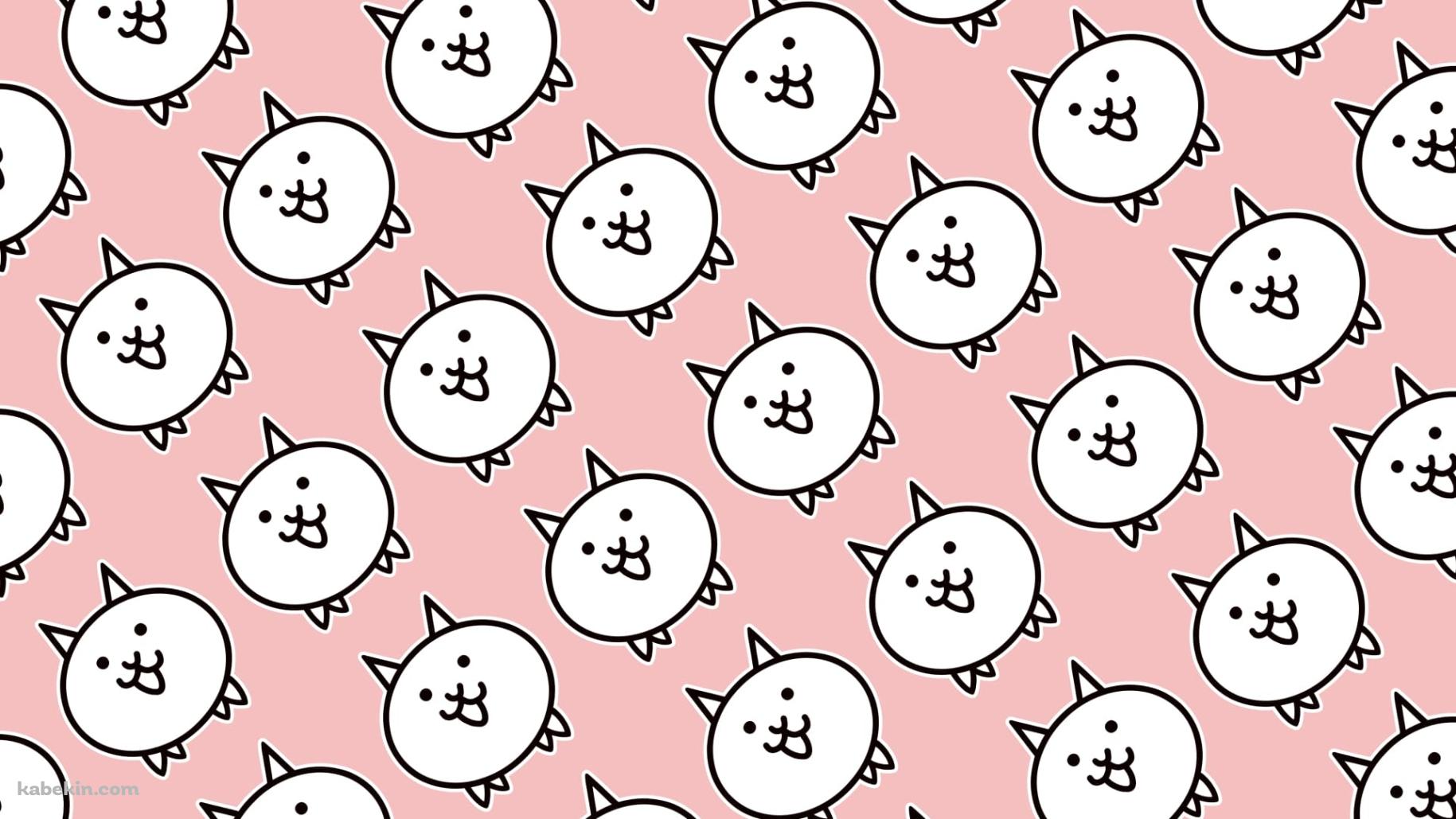 にゃんこ大戦争 ピンクの壁紙(1829px x 1029px) 高画質 PC・デスクトップ用