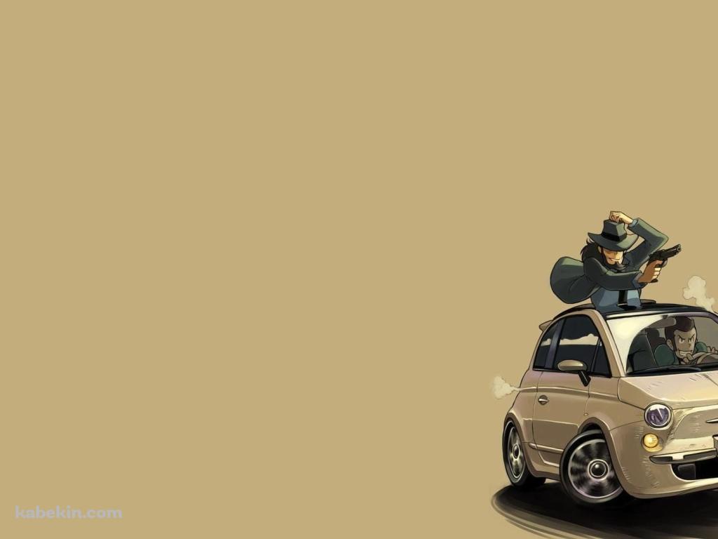 かっこいいルパン三世・次元の壁紙(1024px x 768px) 高画質 PC・デスクトップ用