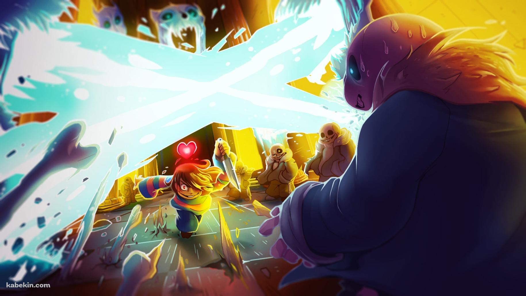 バトル / UNDERTALE / アンダーテールの壁紙(1829px x 1029px) 高画質 PC・デスクトップ用