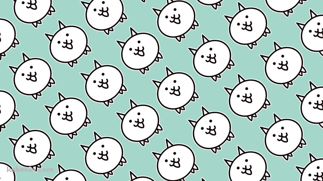 にゃんこ大戦争 緑の壁紙(1051px x 591px) 高画質 PC・デスクトップ用