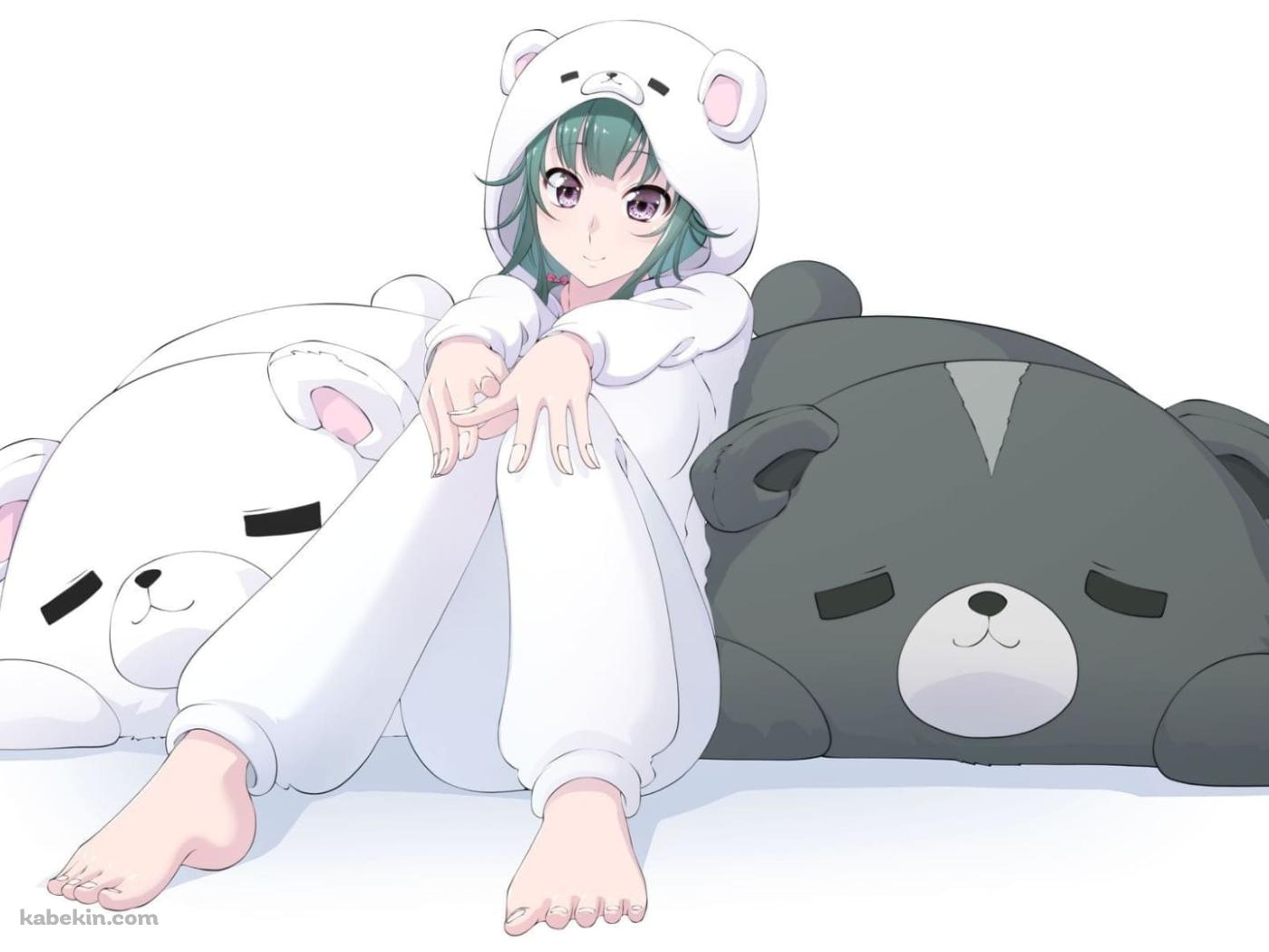 くまクマ熊ベアー / ファンアートの壁紙(1400px x 1050px) 高画質 PC・デスクトップ用