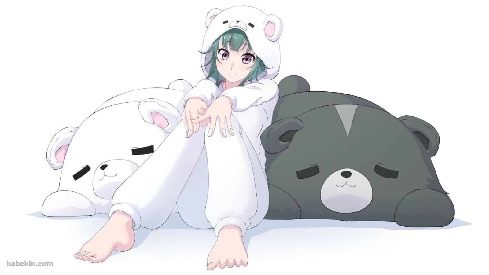 くまクマ熊ベアー / ファンアートの壁紙(1600px x 900px) 高画質 PC・デスクトップ用
