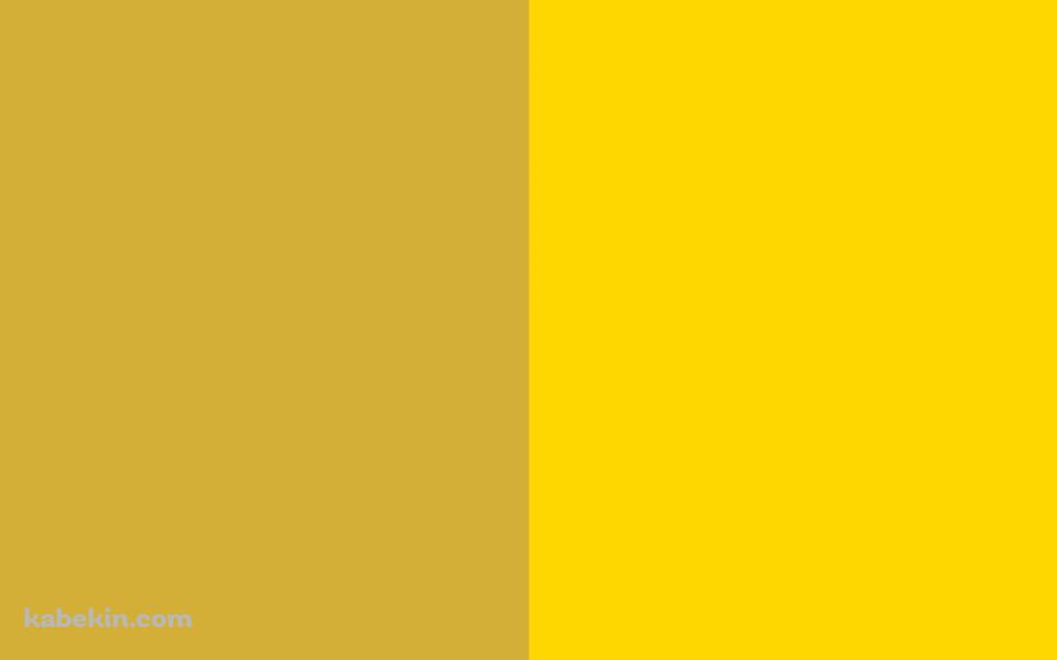 金色 / 黄色 / 2色の壁紙(960px x 600px) 高画質 PC・デスクトップ用