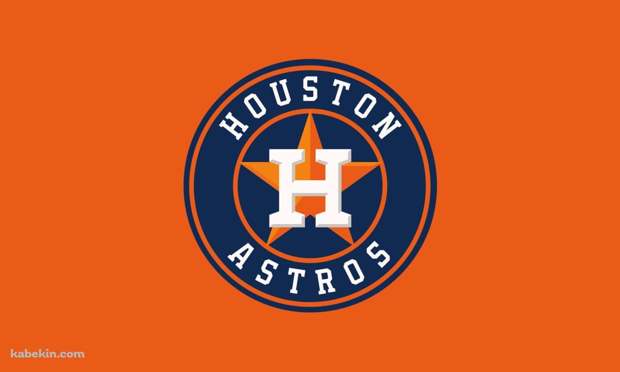 ヒューストン・アストロズ / Houston Astros / MLB / ロゴの壁紙(1280px x 768px) 高画質 PC・デスクトップ用
