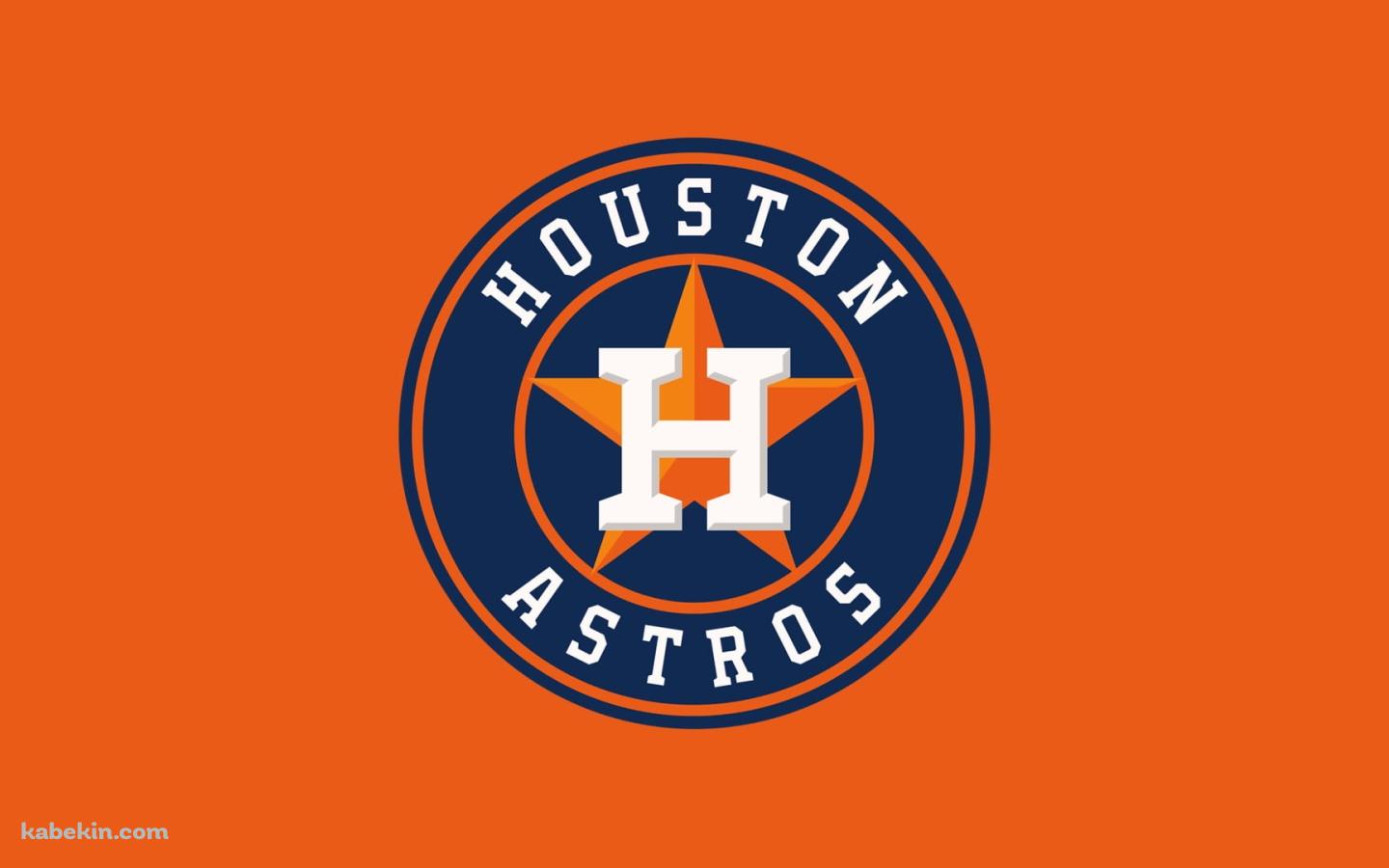 ヒューストン・アストロズ / Houston Astros / MLB / ロゴの壁紙(1440px x 900px) 高画質 PC・デスクトップ用