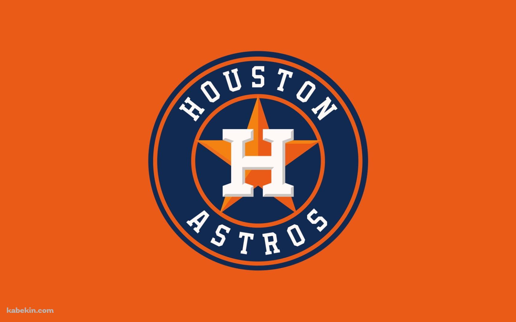 ヒューストン・アストロズ / Houston Astros / MLB / ロゴの壁紙(1680px x 1050px) 高画質 PC・デスクトップ用