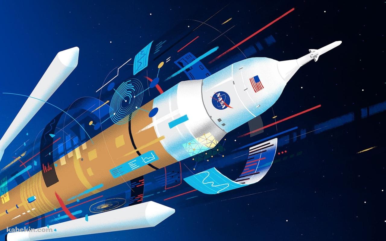 NASA / アルテミス計画 / ロケットの壁紙(1280px x 800px) 高画質 PC・デスクトップ用