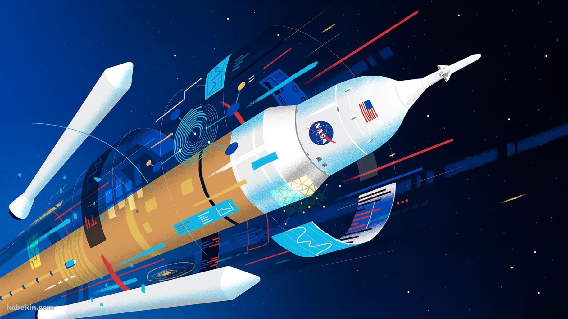 NASA / アルテミス計画 / ロケットの壁紙(1829px x 1029px) 高画質 PC・デスクトップ用