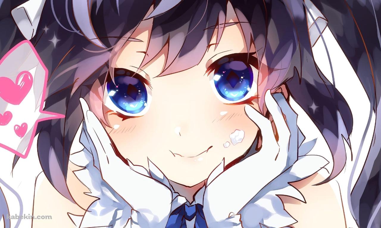 かわいいヘスティア / ダンジョンに出会いを求めるのは間違っているだろうか / ダンまちの壁紙(1280px x 768px) 高画質 PC・デスクトップ用