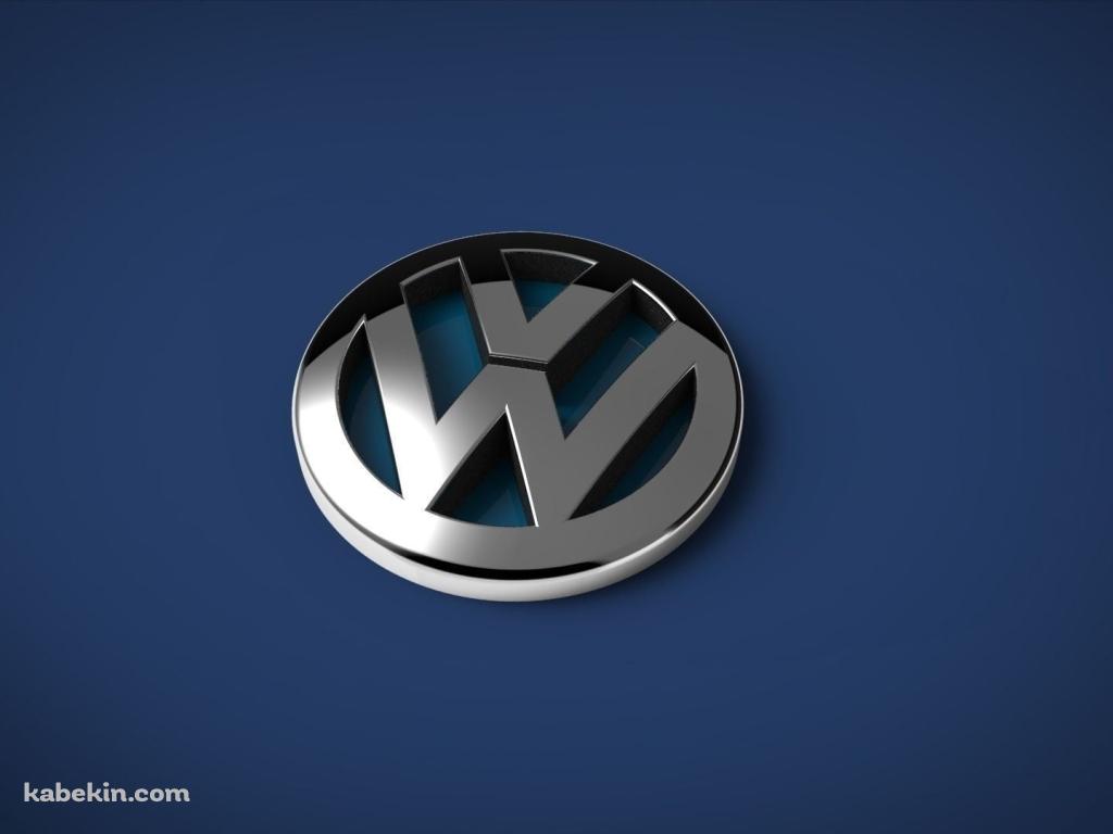 Volkswagen Emblem Logoの壁紙(1024px x 768px) 高画質 PC・デスクトップ用