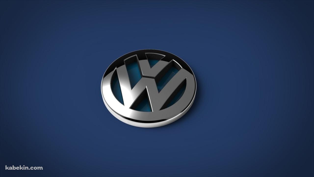 Volkswagen Emblem Logoの壁紙(1280px x 720px) 高画質 PC・デスクトップ用