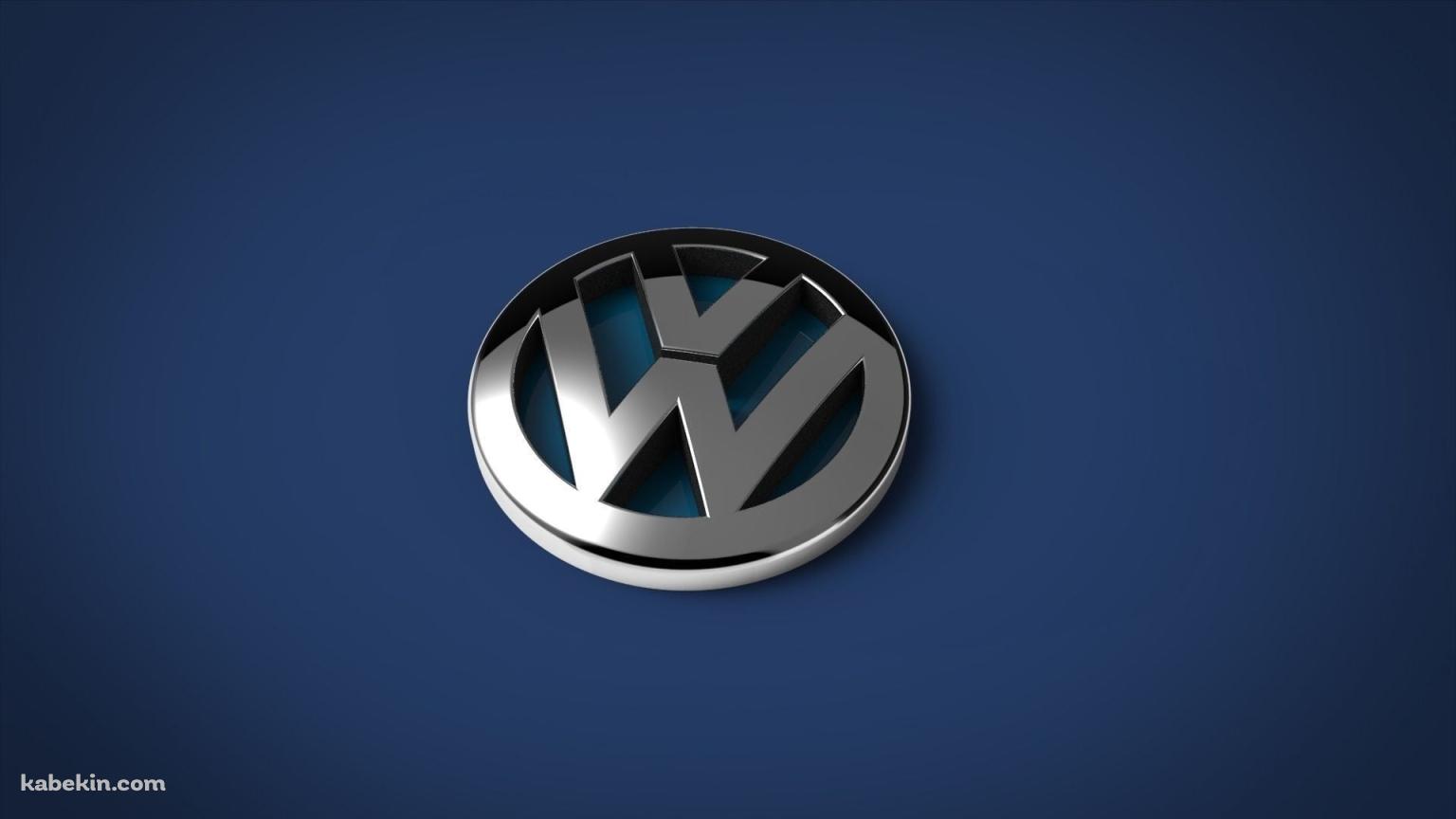 Volkswagen Emblem Logoの壁紙(1536px x 864px) 高画質 PC・デスクトップ用