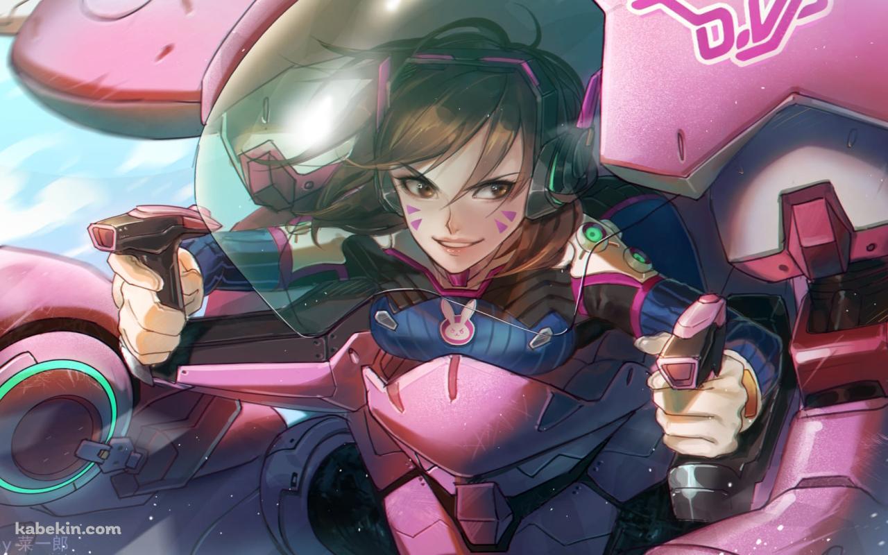 かわいいD.Va / オーバーウォッチ / Overwatchの壁紙(1280px x 800px) 高画質 PC・デスクトップ用