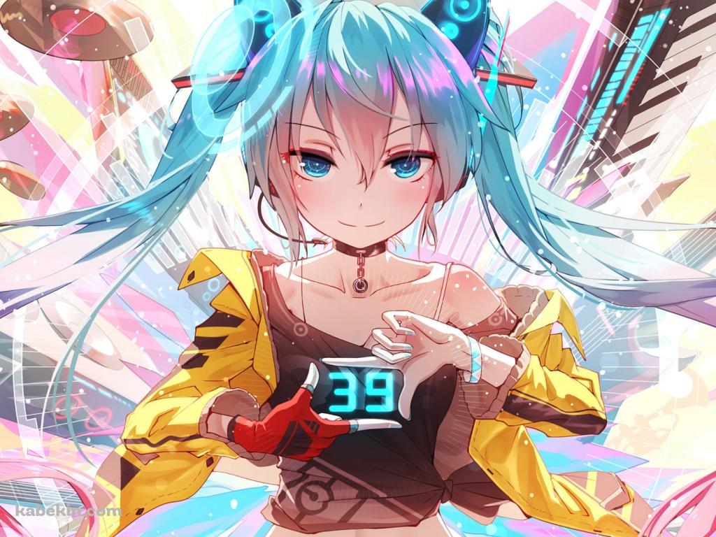 めちゃくちゃかわいい初音ミク / ボーカロイド / レコード / エレキギター / キーボード / 39の壁紙(1024px x 768px) 高画質 PC・デスクトップ用
