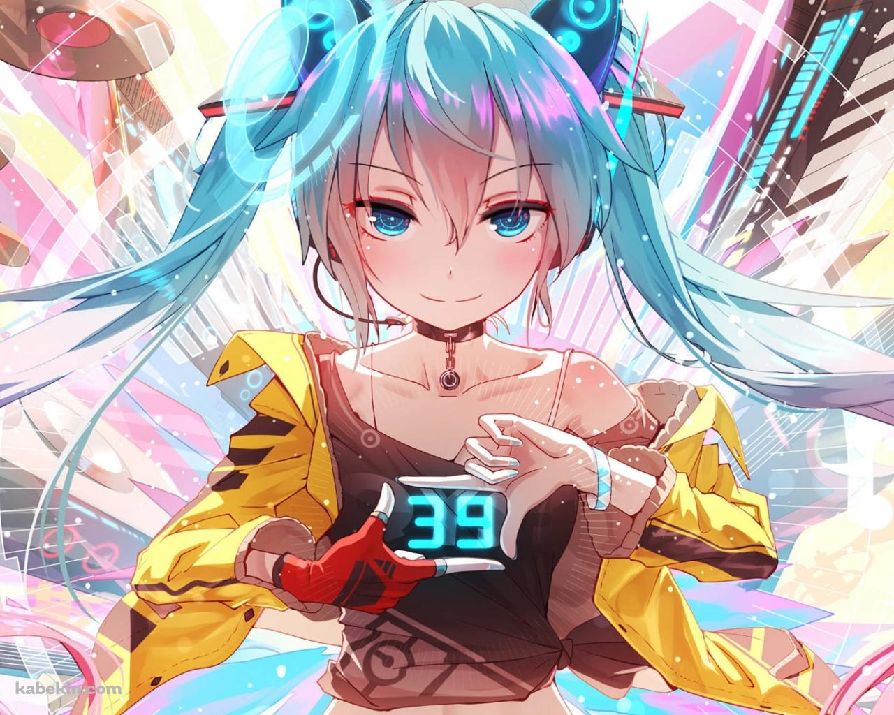 めちゃくちゃかわいい初音ミク / ボーカロイド / レコード / エレキギター / キーボード / 39の壁紙(1280px x 1024px) 高画質 PC・デスクトップ用